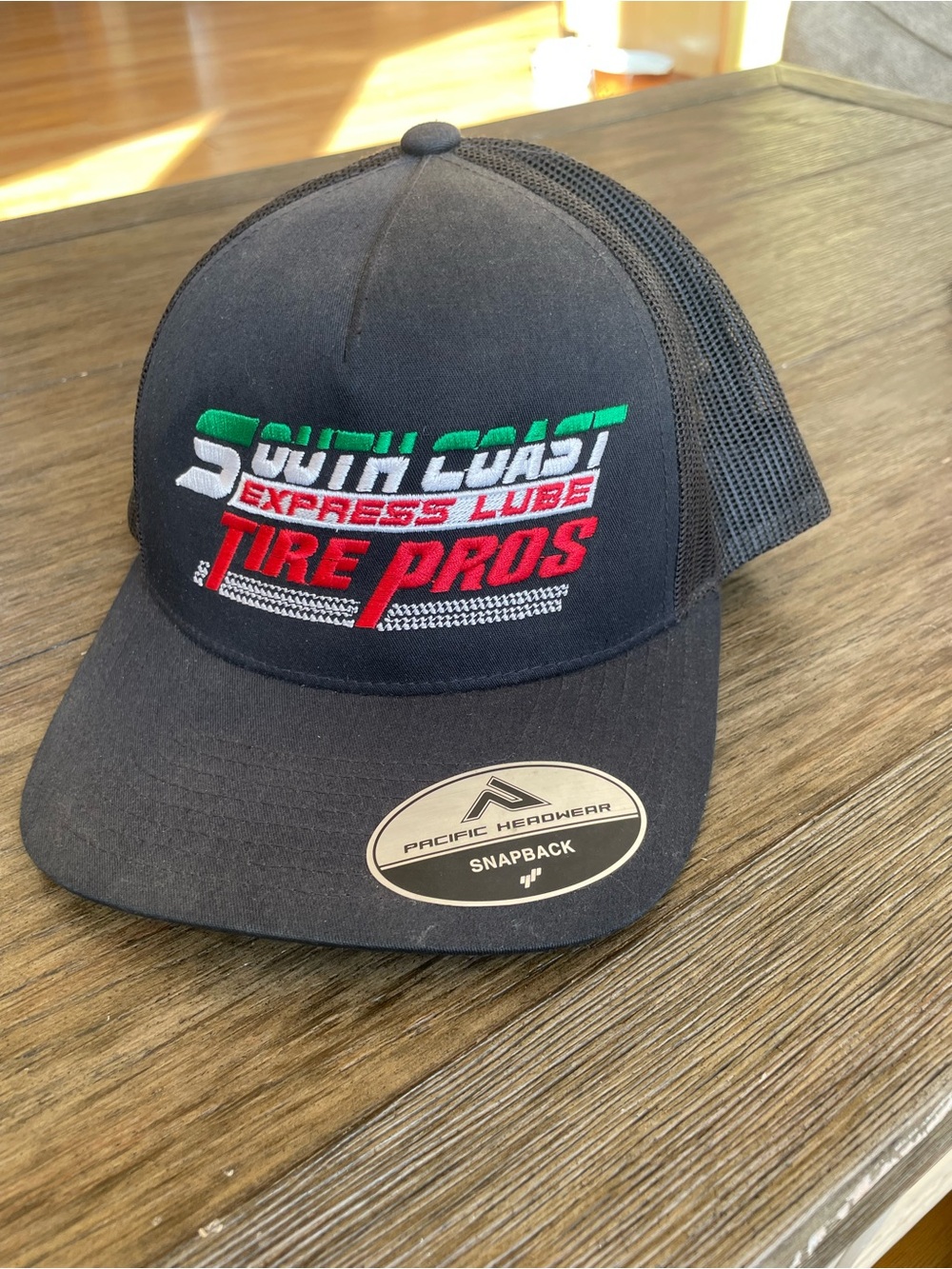 Snapback hat